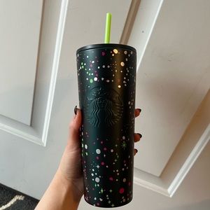 Christmas green sparkles insulated venti 20 oz. Tumbler Cup
